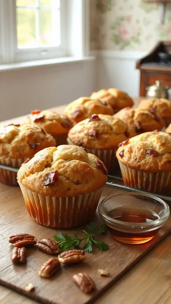 sweet and savory muffins