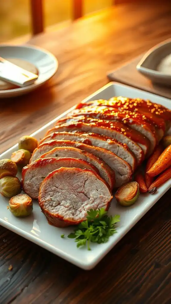 sweet and savory pork