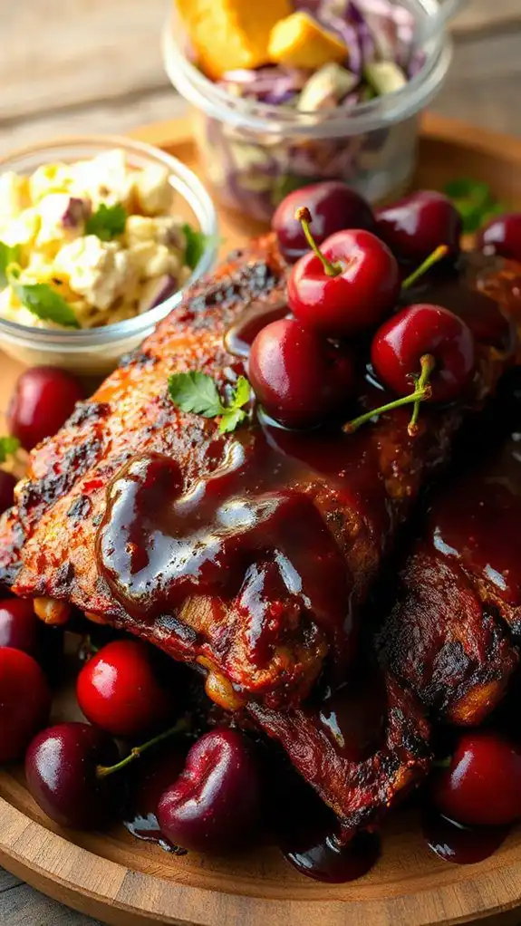 sweet and savory ribs