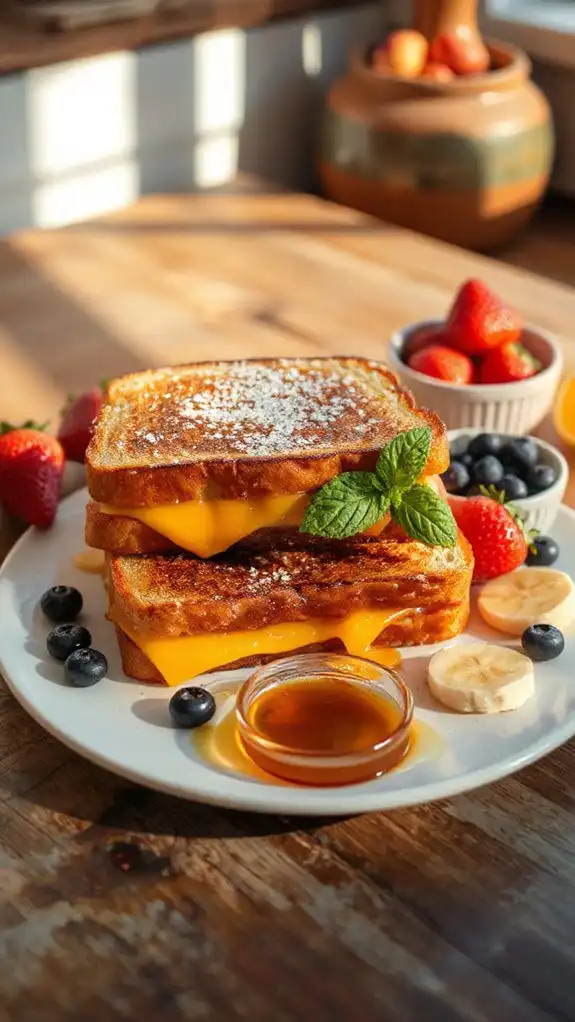 sweet and savory sandwich