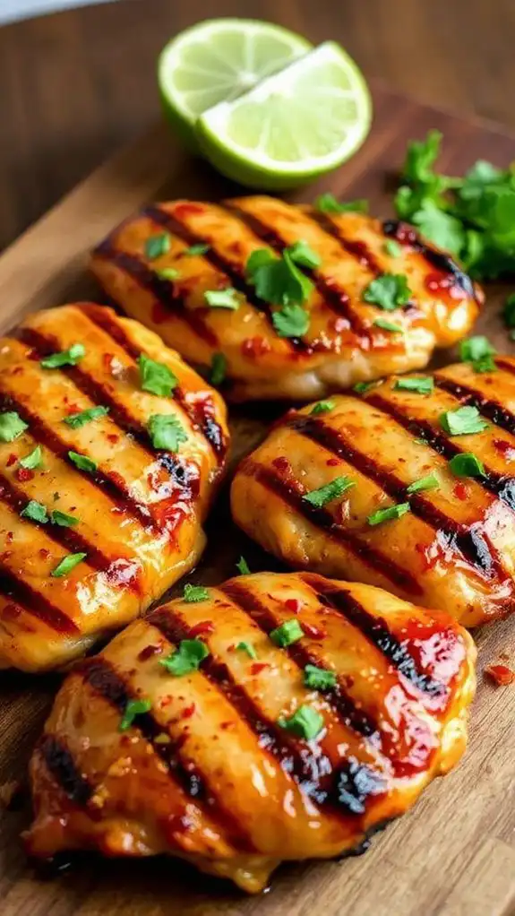 sweet and spicy chicken
