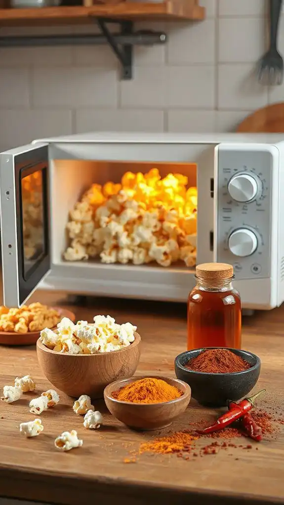sweet and spicy popcorn sweet and spicy popcorn