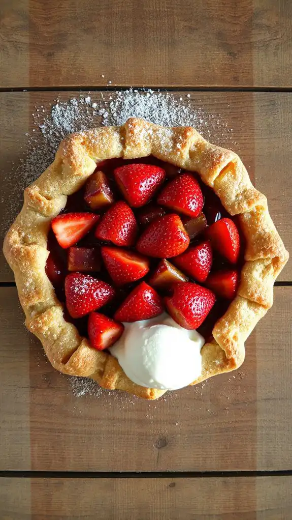 sweet and tangy dessert