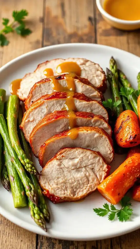 sweet and tangy pork