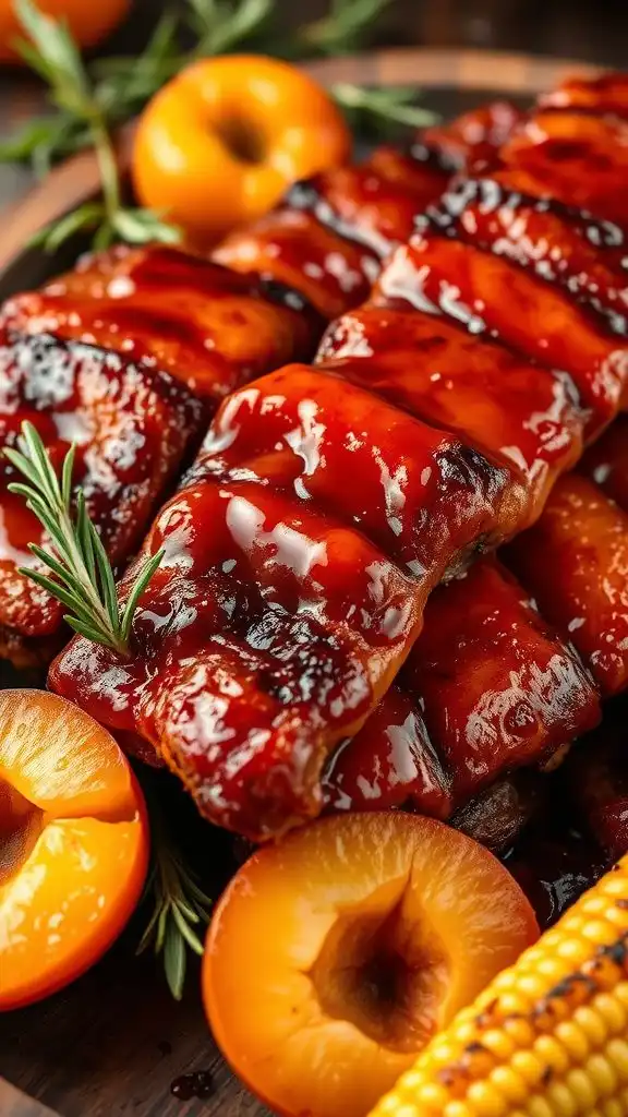 sweet and tangy ribs