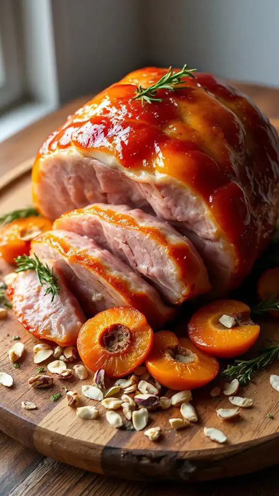 sweet apricot ham recipe