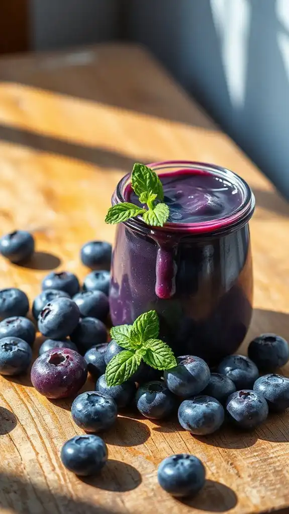 sweet blueberry dessert spread sweet blueberry dessert spread