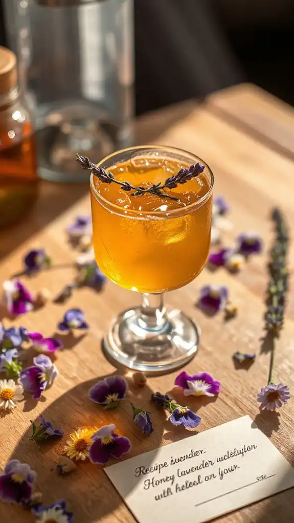 sweet floral whiskey cocktail sweet floral whiskey cocktail