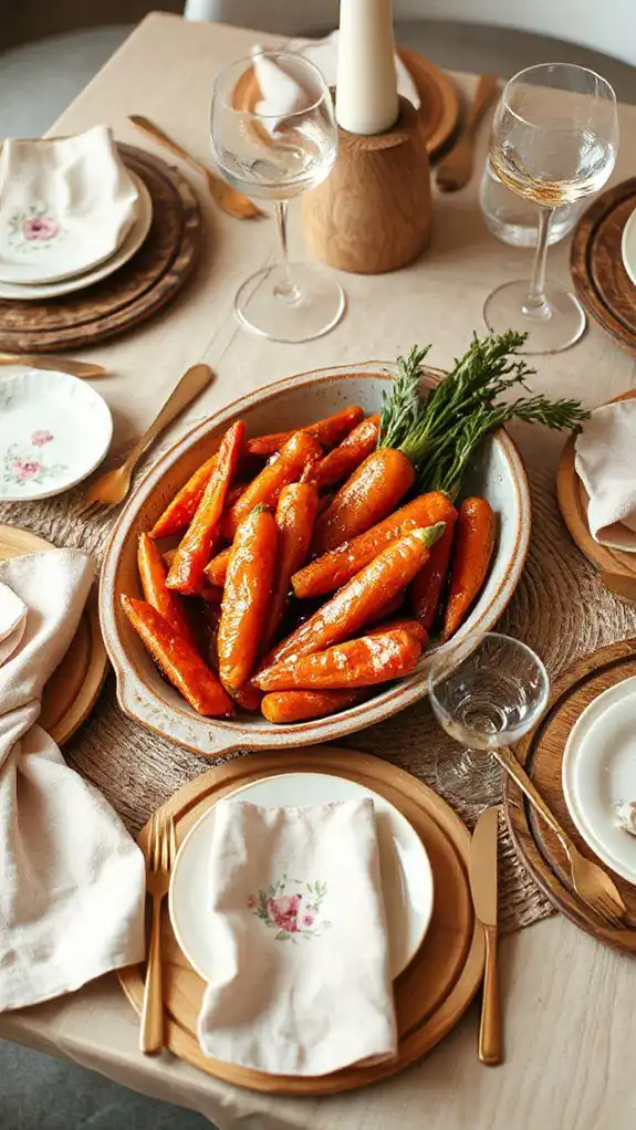 sweet honey glazed carrots recipe