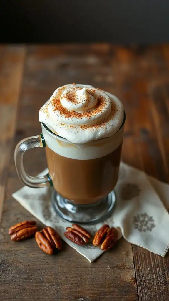 sweet nutty coffee delight