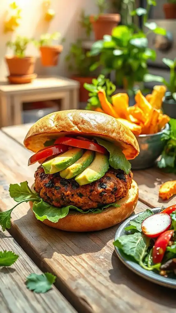 sweet potato black bean burgers sweet potato black bean burgers