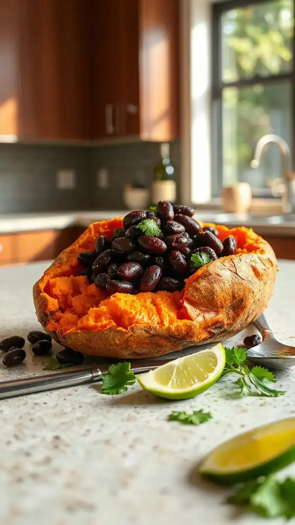 sweet potato black beans