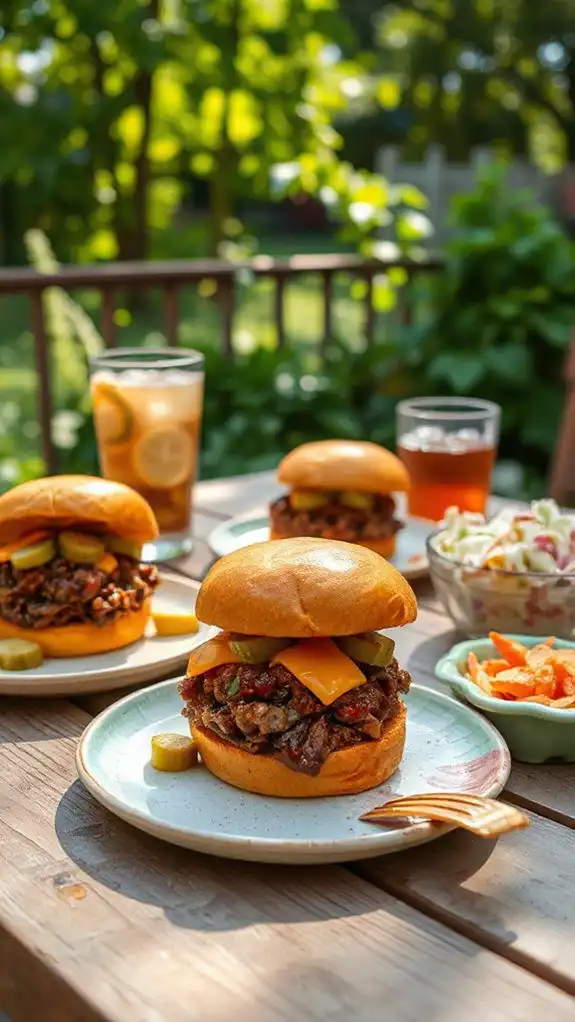 sweet potato bun sloppy joes
