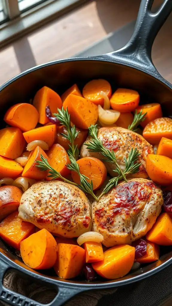 sweet potato chicken dish sweet potato chicken dish