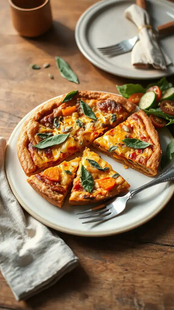 sweet potato sage frittata sweet potato sage frittata