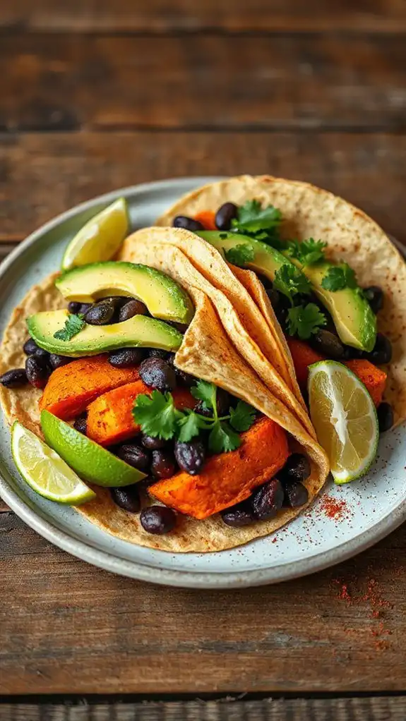 sweet potatoes with black beans sweet potatoes with black beans