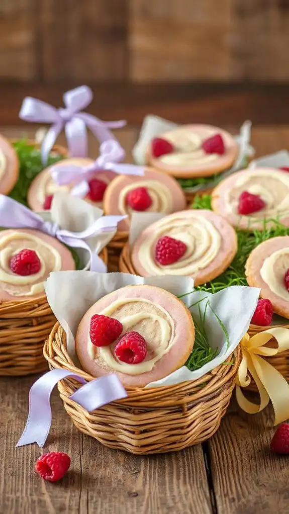 sweet raspberry chocolate delights
