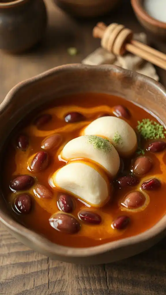 sweet red bean soup