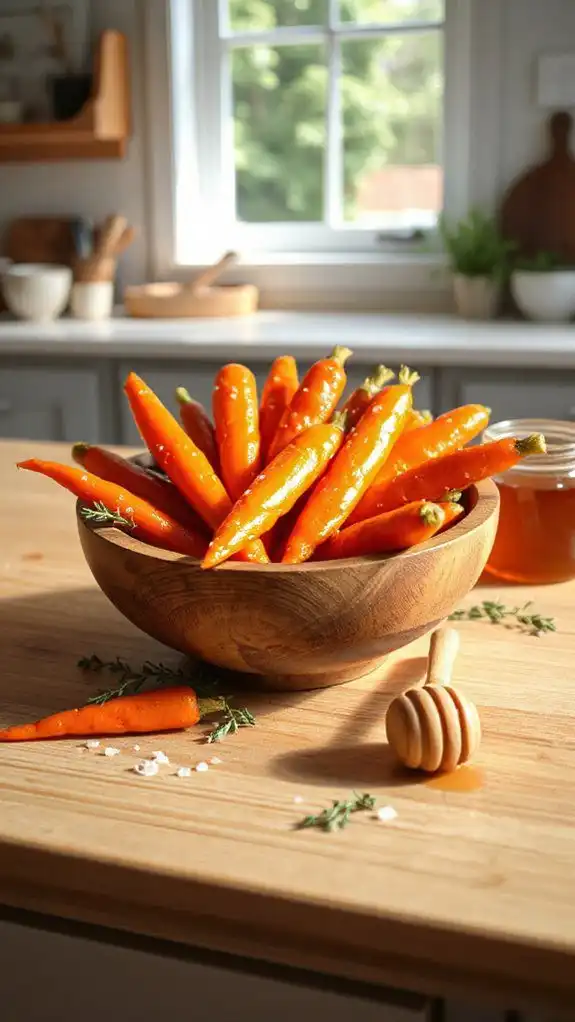 sweet roasted carrot recipe