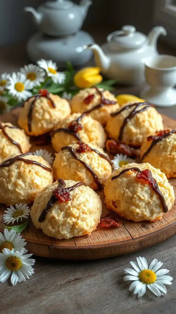 sweet savory coconut treats