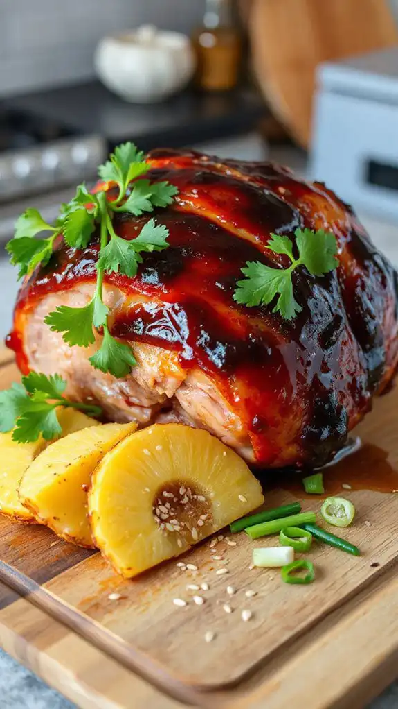 sweet soy sauce ham