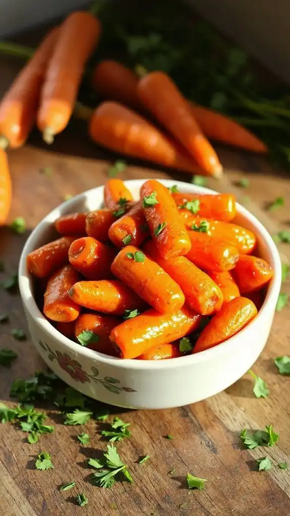 sweet tender carrot dish