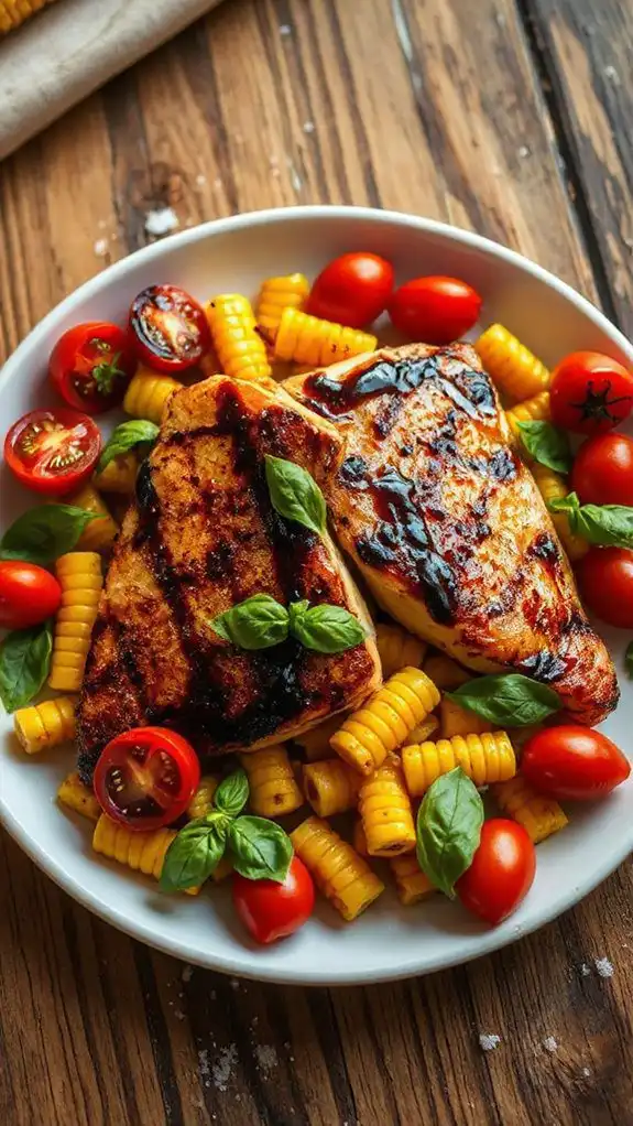 swordfish with balsamic glaze