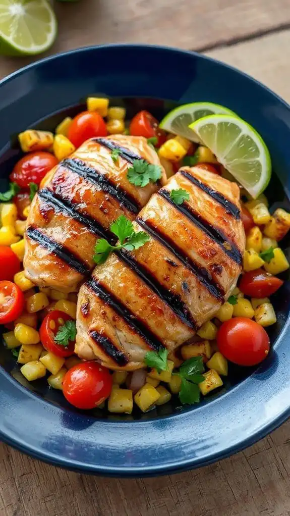 swordfish with honey glaze