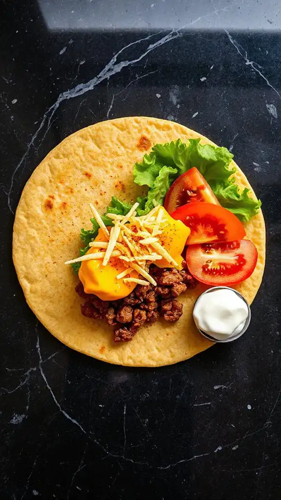 taco bell inspired wrap recipe