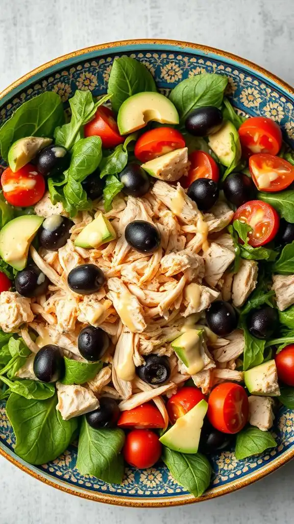 tahini based chicken salad