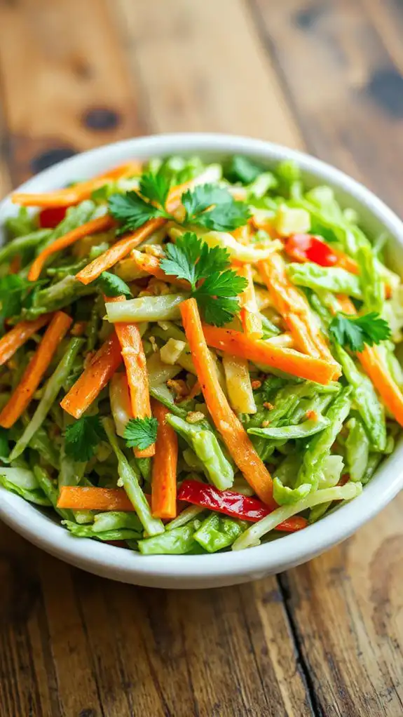 tangy cabbage salad recipe