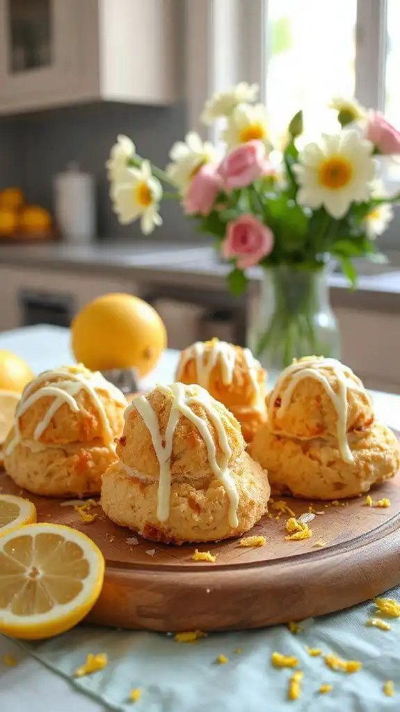 tangy citrus flavored cookies