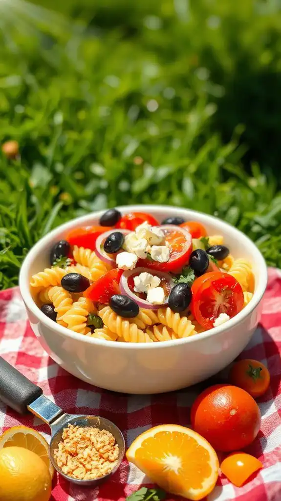 tangy pasta with citrus tangy pasta with citrus