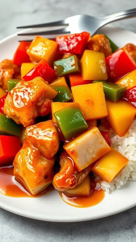 tasty chicken with tanginess