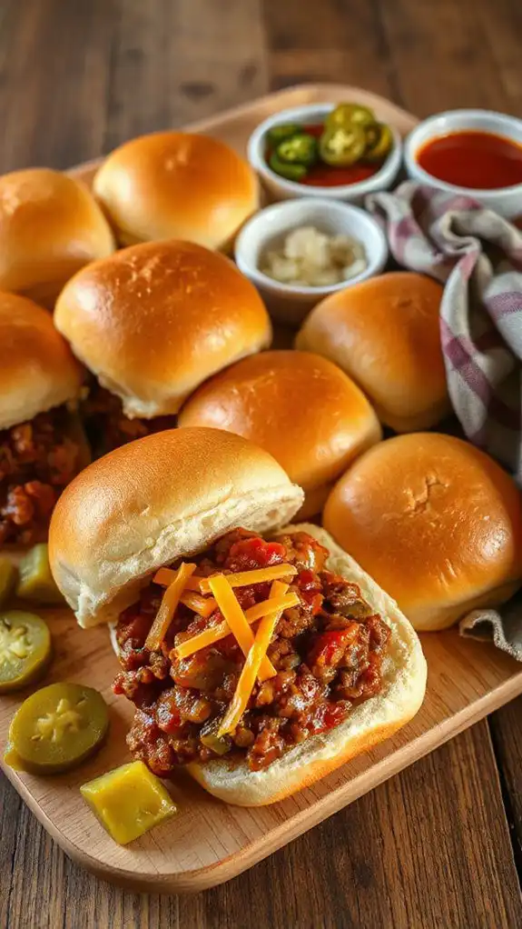 tasty mini sandwich bites