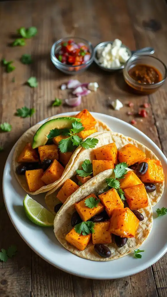 tasty vegetarian taco recipe