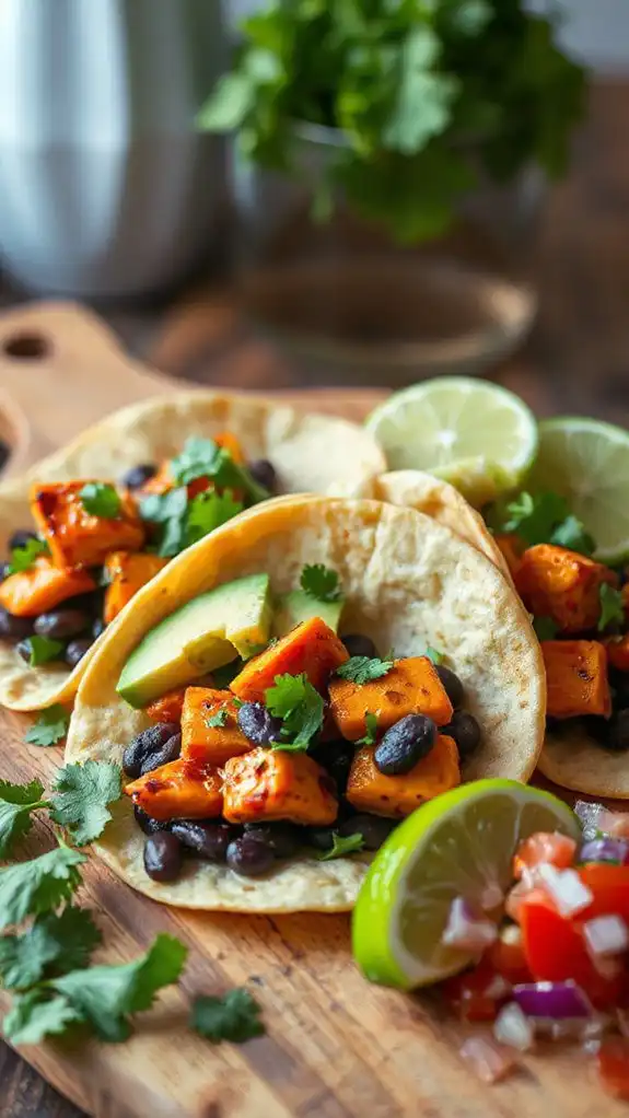tasty vegetarian taco recipe