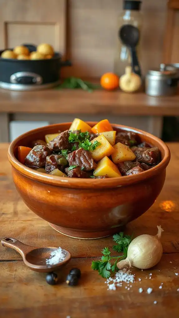 tender beef hearty stew