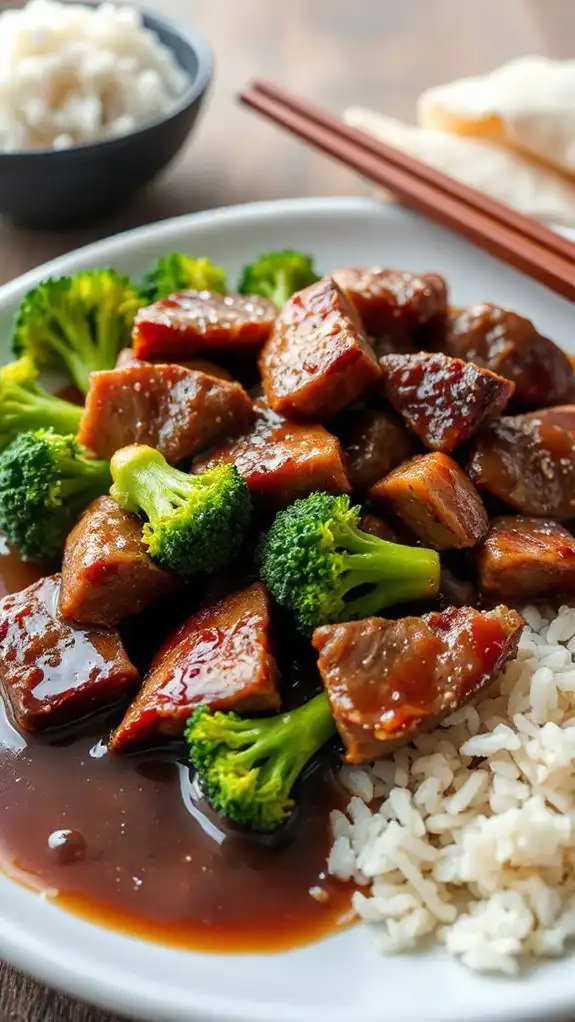 tender beef with broccoli