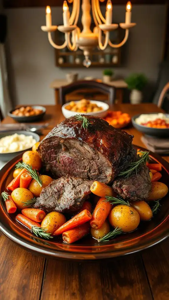 tender flavorful slow cooked beef