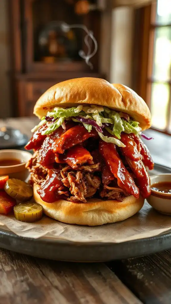 tender flavorful slow cooked pork