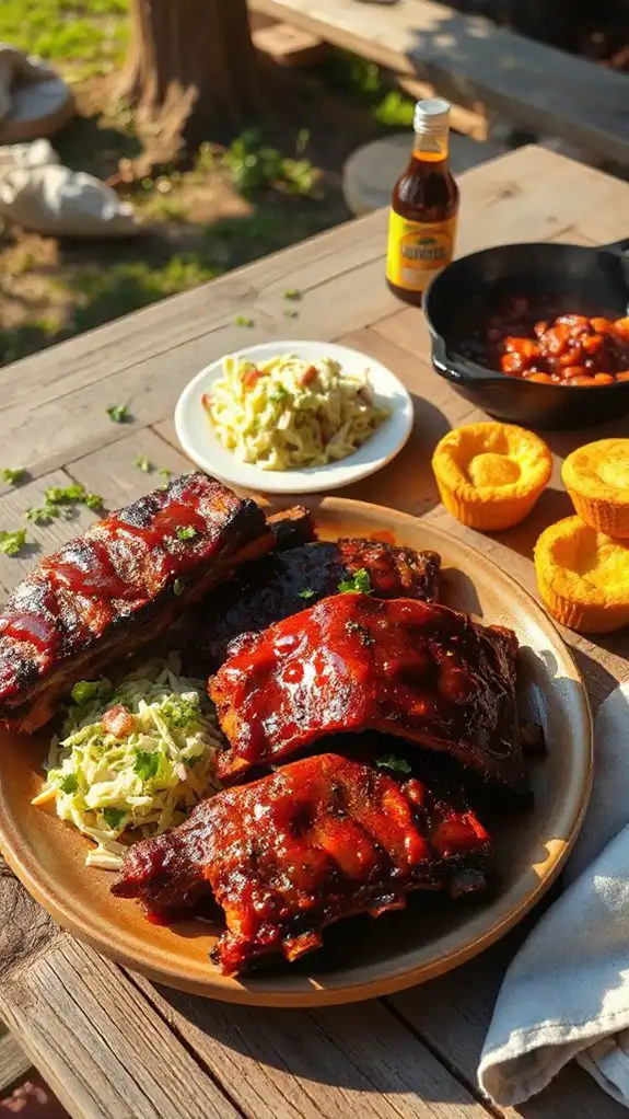 tender smoky flavorful ribs