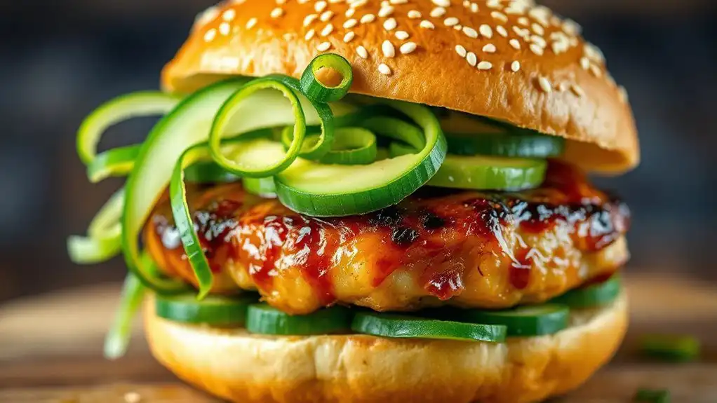 teriyaki chicken burger recipe