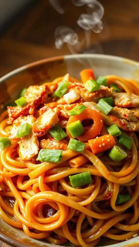 teriyaki chicken noodle dish