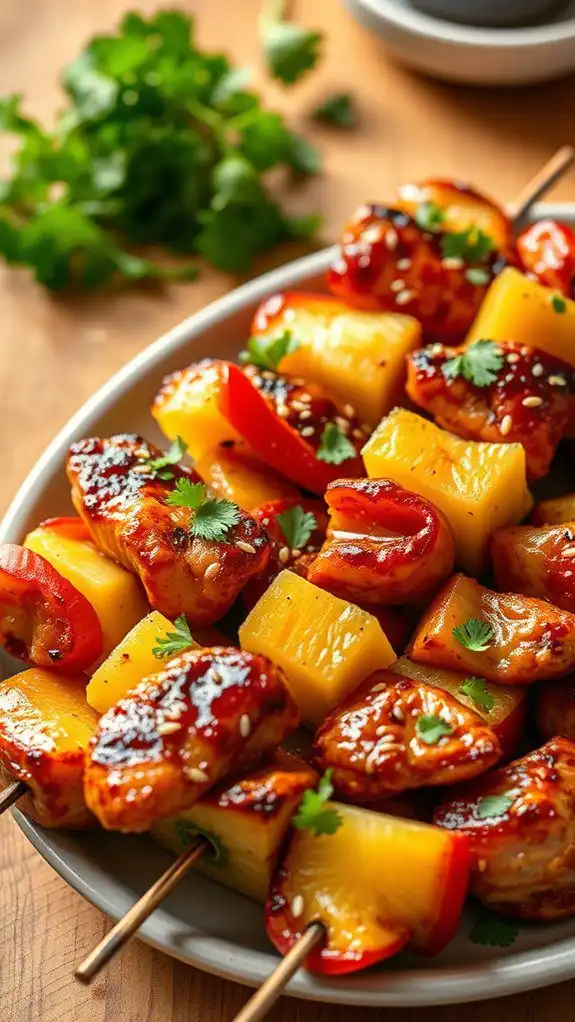 teriyaki chicken skewers recipe