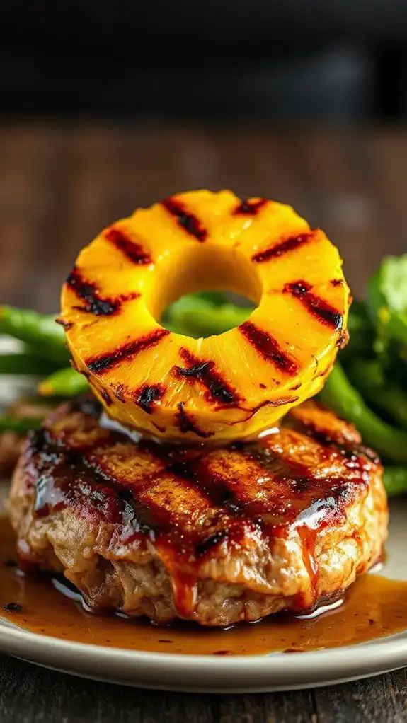 teriyaki pineapple beef dish