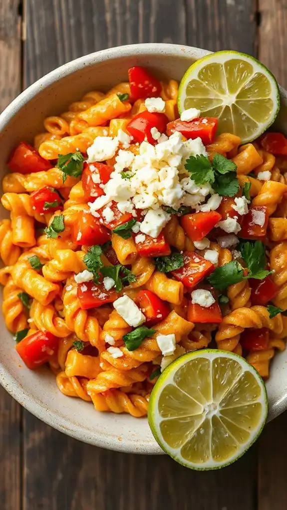 tex mex pasta dish recipe