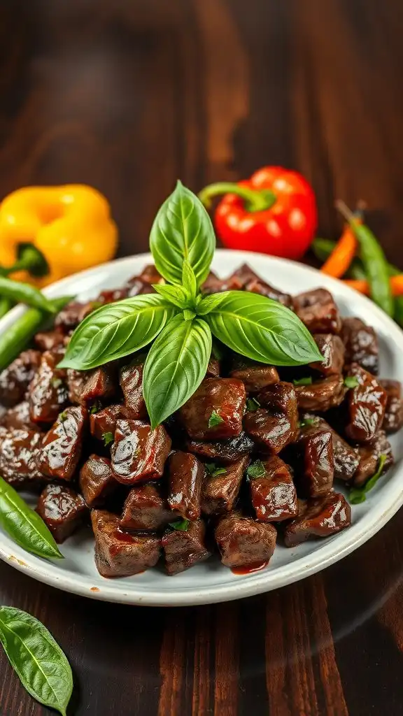 thai basil beef stir fry
