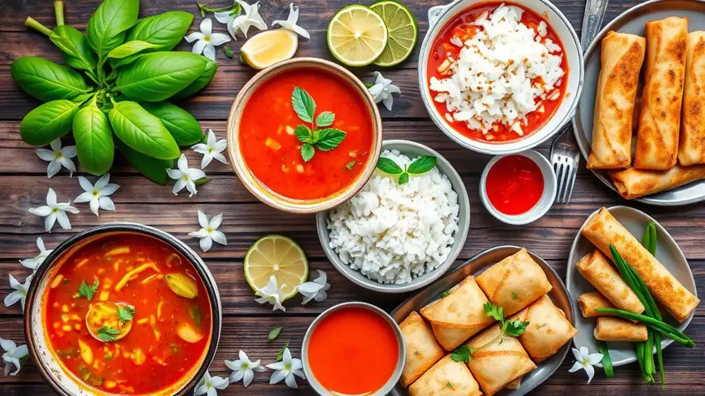 thai dinner flavor balance