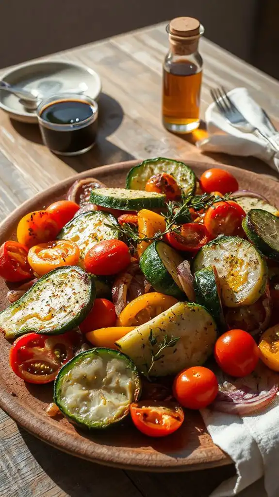 thyme infused roasted vegetables recipe